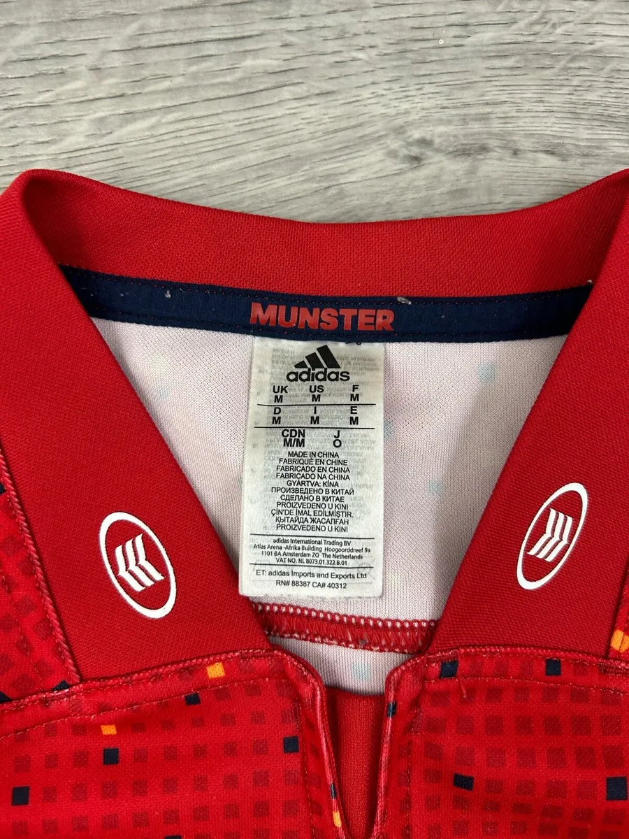 Adidas Munster Rugby Jersey Shirt Mens Medium - Image 4