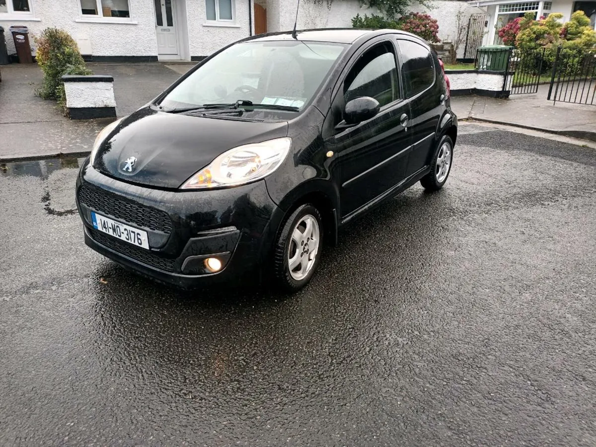 2014 Peugeot 107 1.0petrol 76000miles NCT 7/26 Tax - Image 1