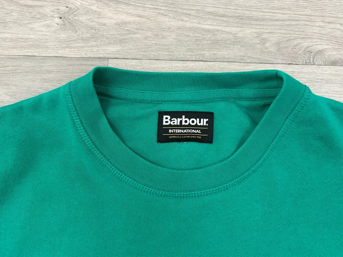 Barbour International Sweatshirt Jumper Mens L/XL - Image 4