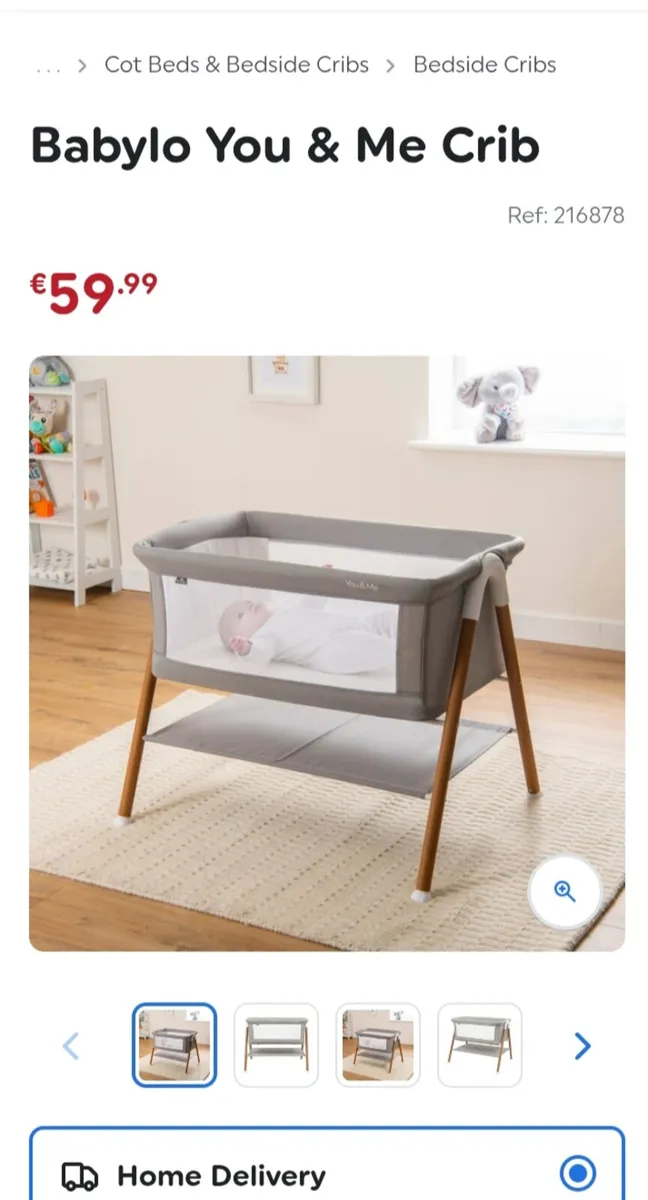 Next to me crib and cot for sell - Image 1