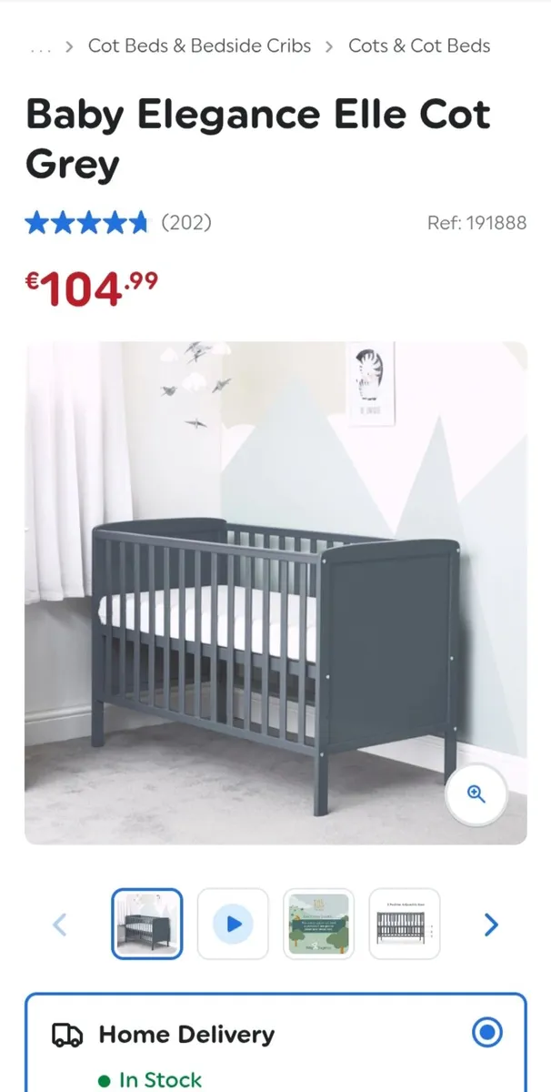 Next to me crib and cot for sell - Image 3