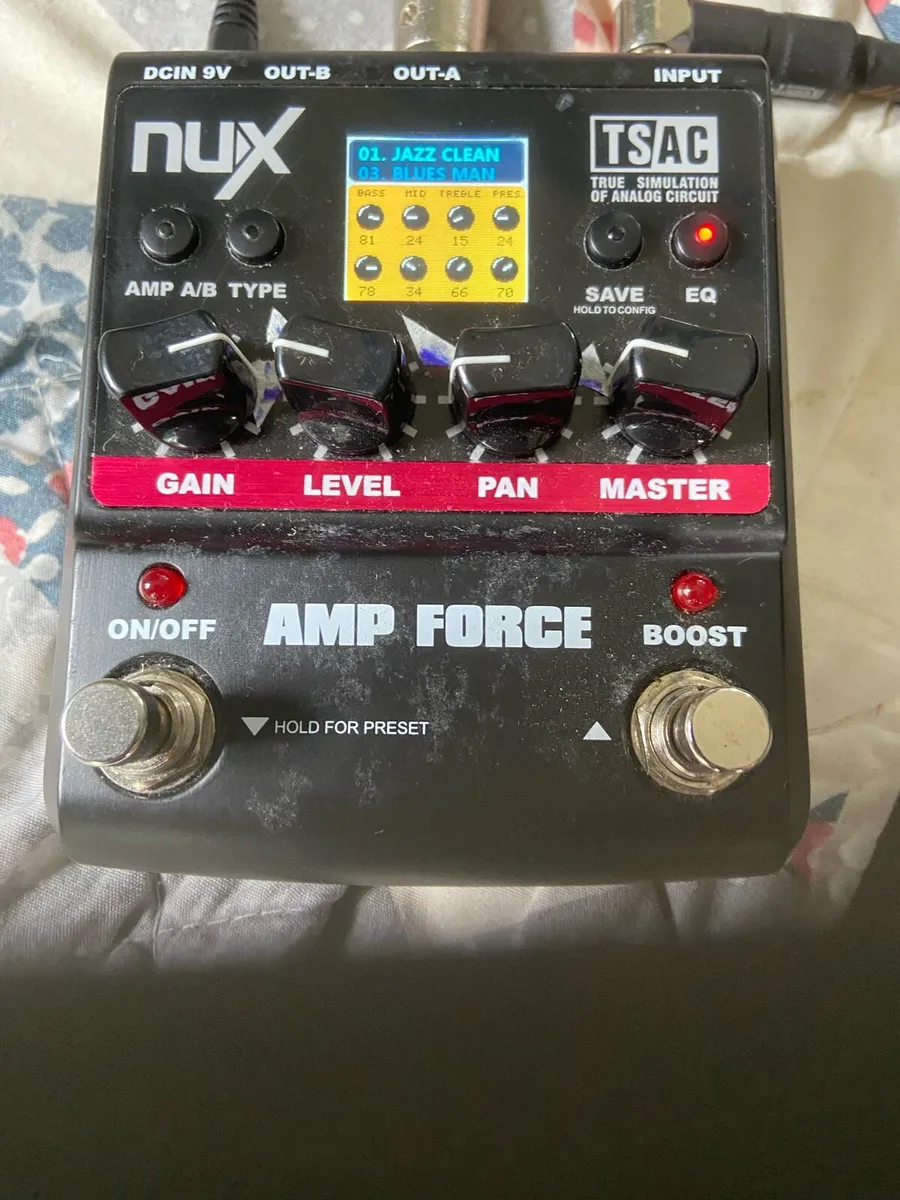 Nux Guitar Amp Pedal