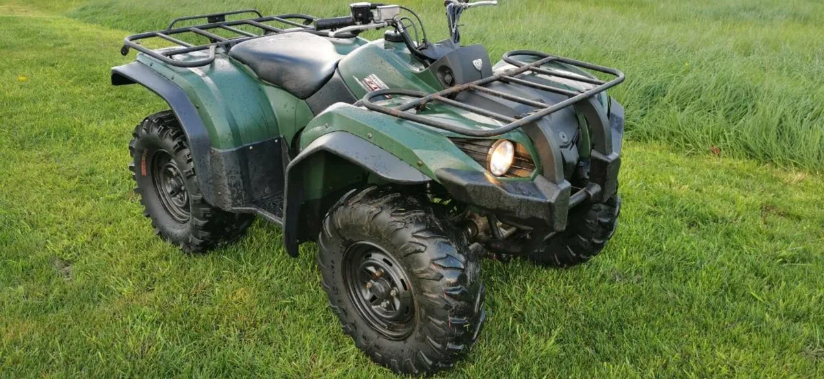 Yamaha grizzly 450  low hours - Image 1