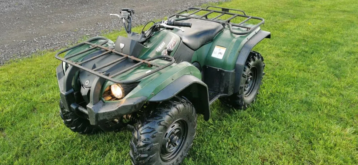 Yamaha grizzly 450  low hours - Image 2