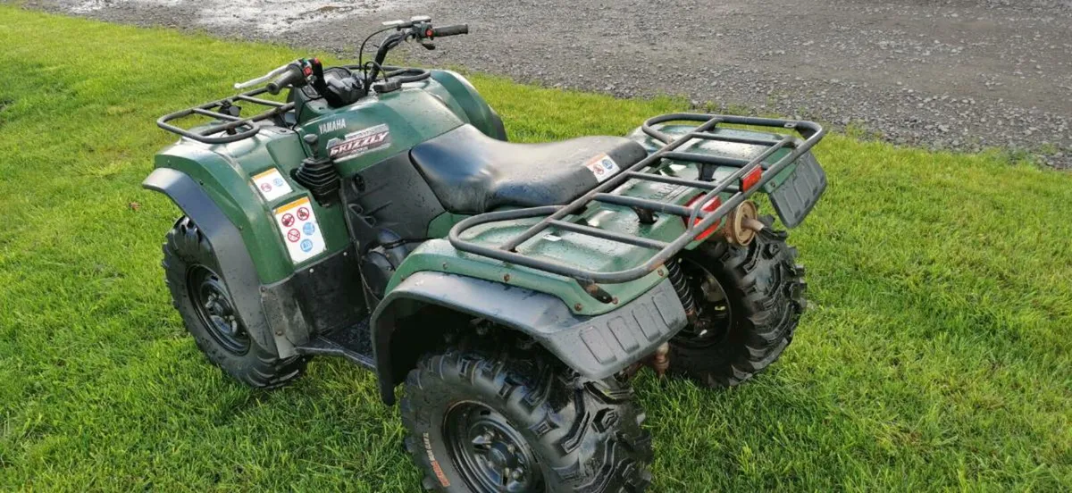 Yamaha grizzly 450  low hours - Image 4