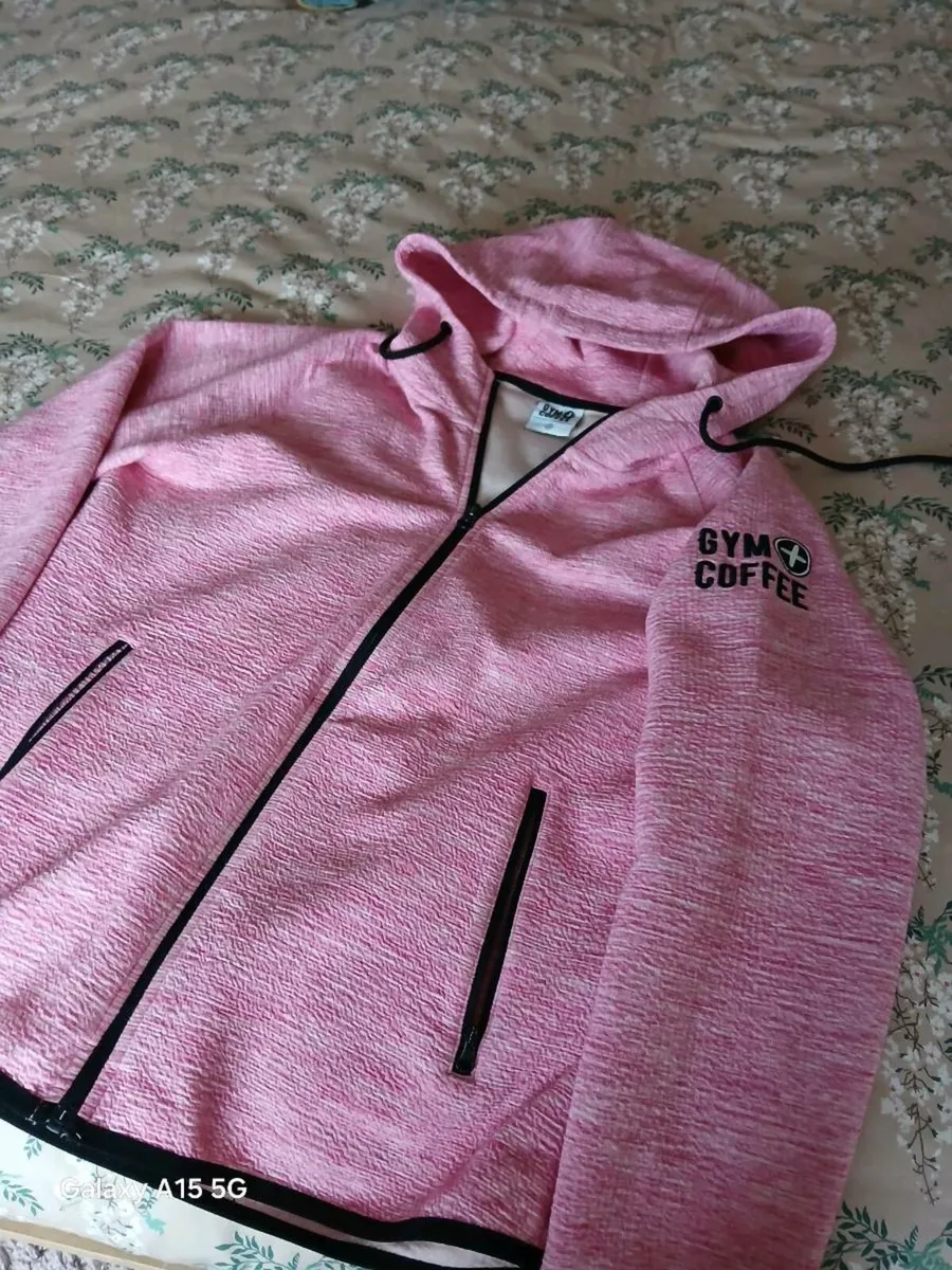 Womans Gym and Coffee hoodie - Image 2