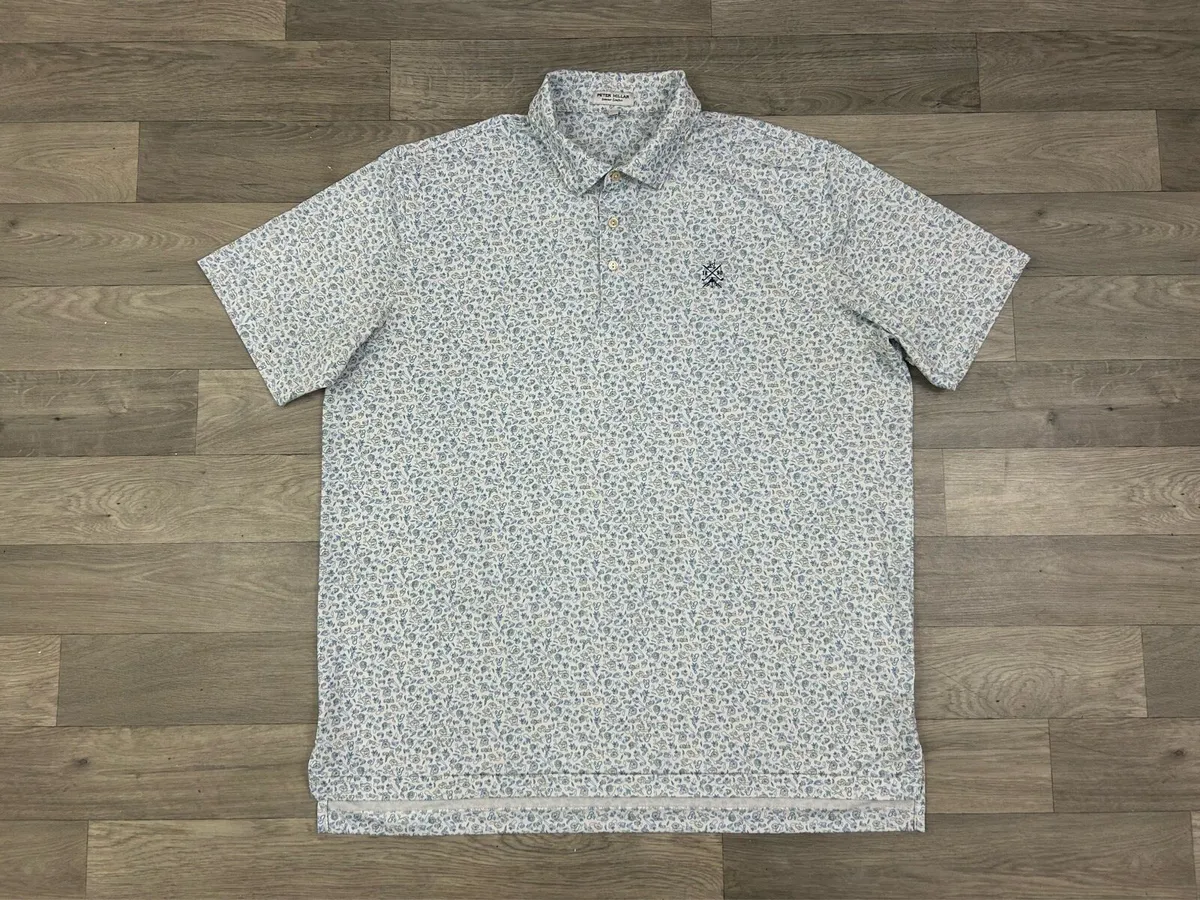 Peter Millar The Island Golf Club Polo Shirt - Image 1