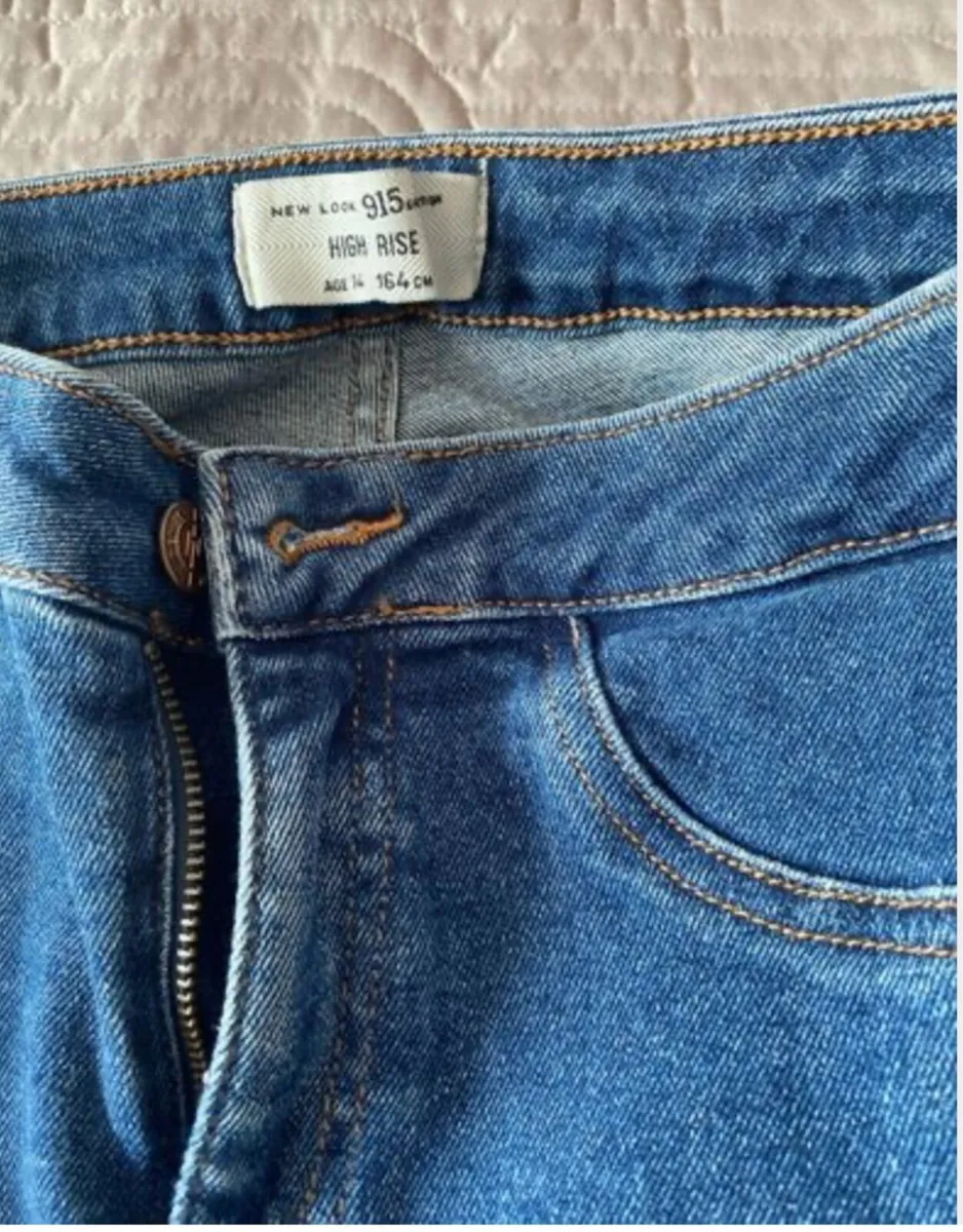 Jeans - New Look - High Rise - Age 14 Brand New - Image 1