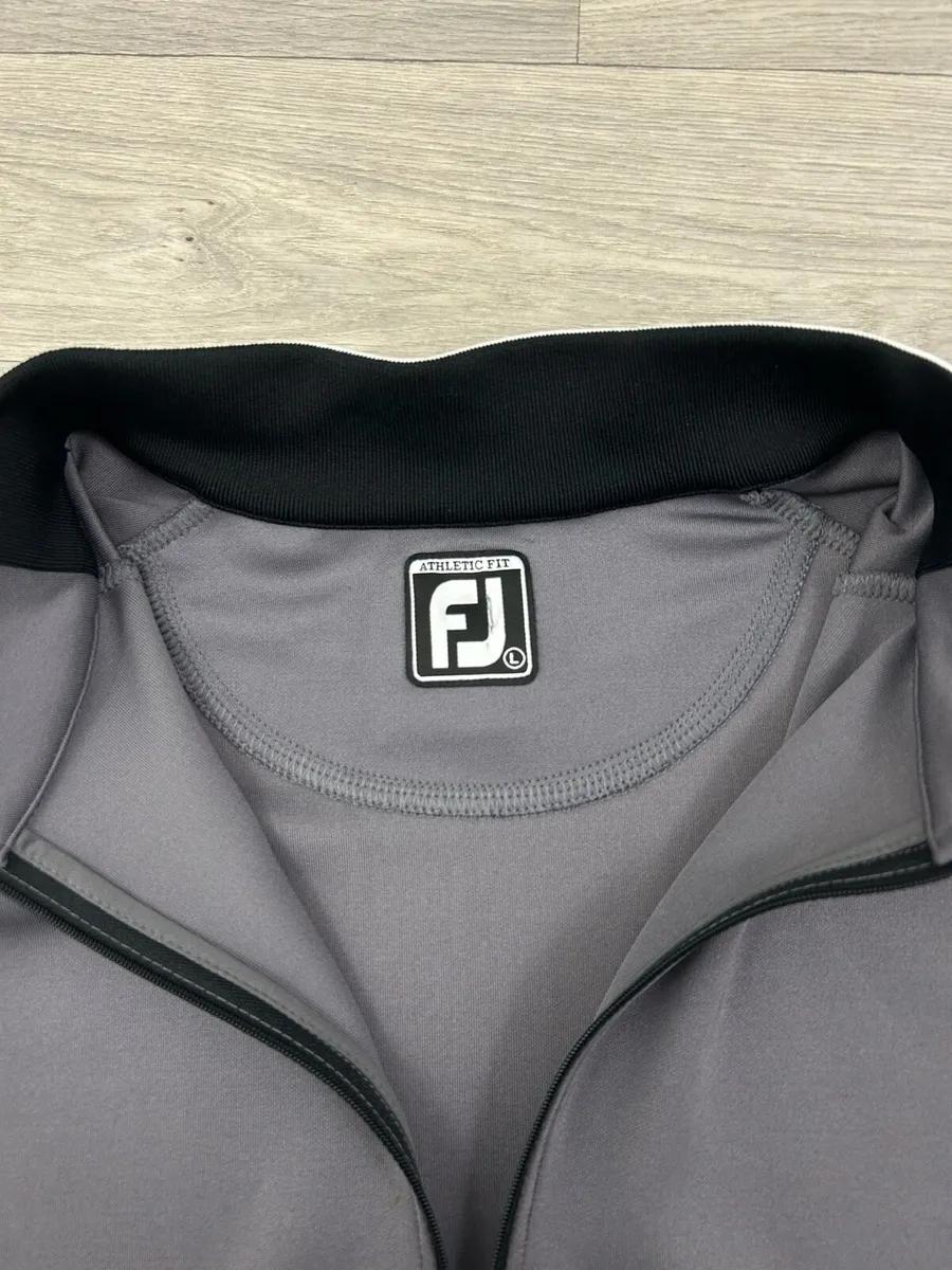 FootJoy FJ Half Zip Golf Polo Jumper Mens Large - Image 4