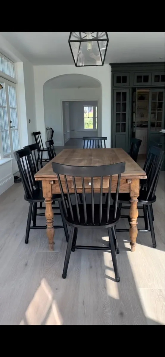 Oak French farmhouse table - Image 2