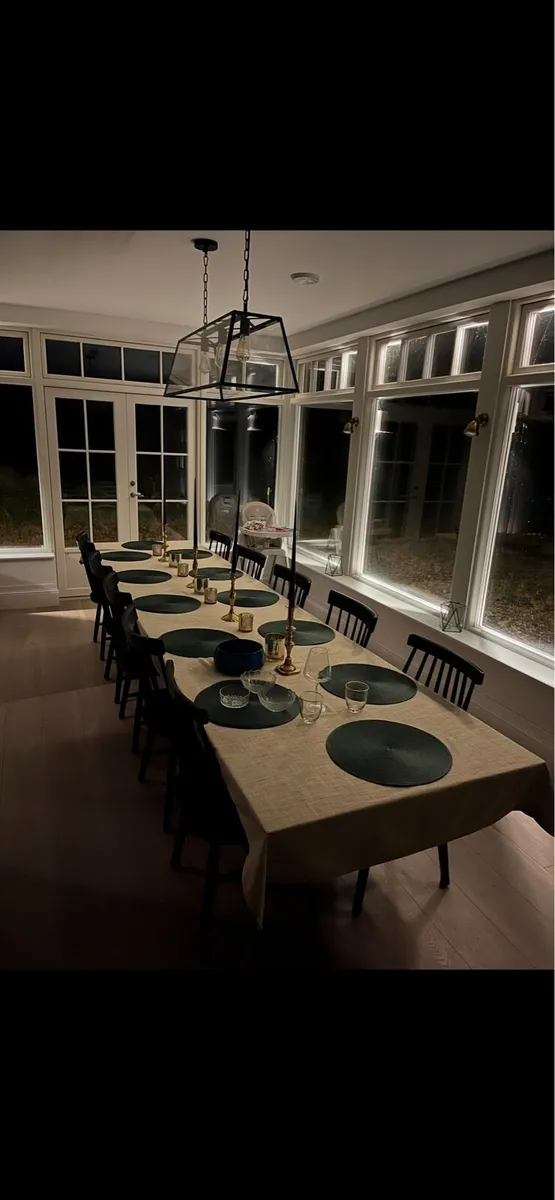 Oak French farmhouse table - Image 3