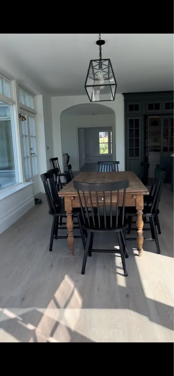Oak French farmhouse table - Image 4
