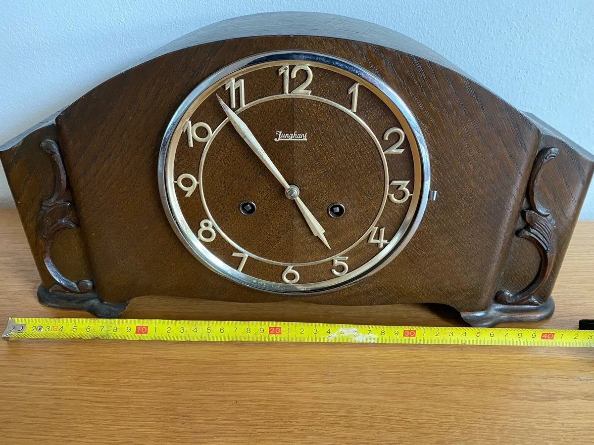 Junghans vintage Mantle Clock - Image 2