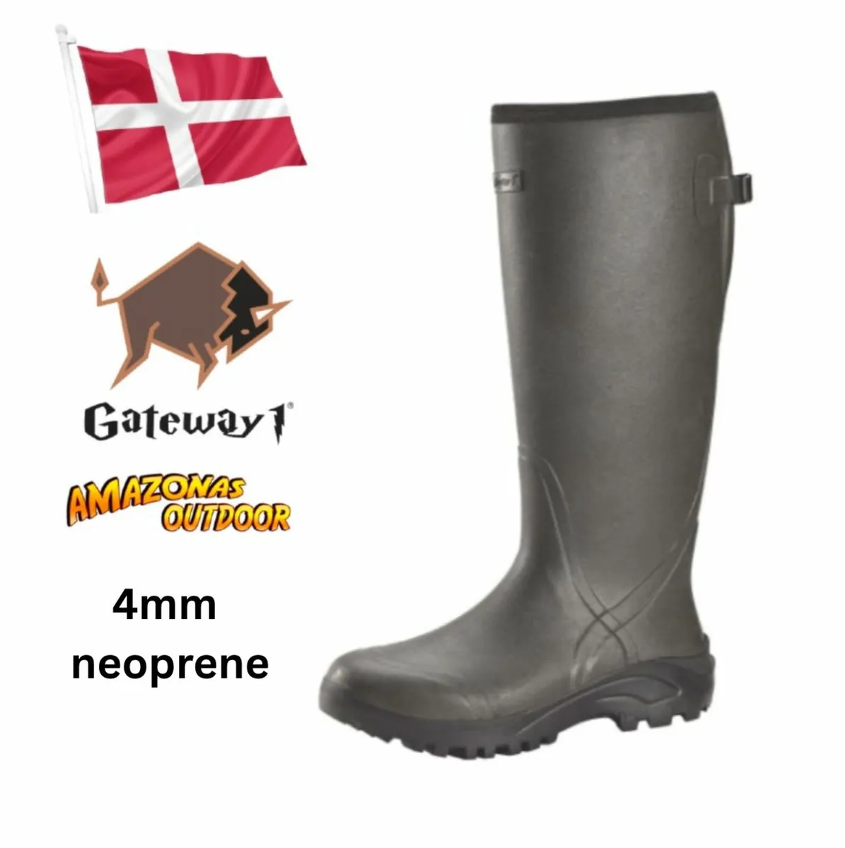 Gateway 4mm Neoprene Welly Boot