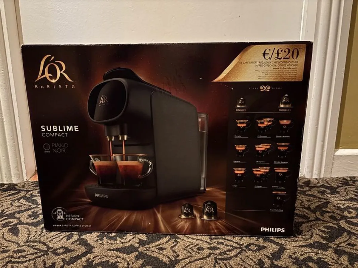 LOR sublime compact espresso machine - Image 1