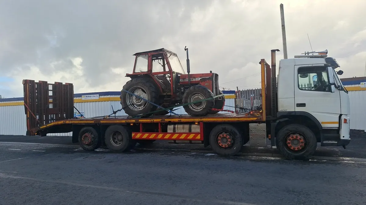 Empty Beavertail lorry Kildare to Euro Auctions Dr - Image 4