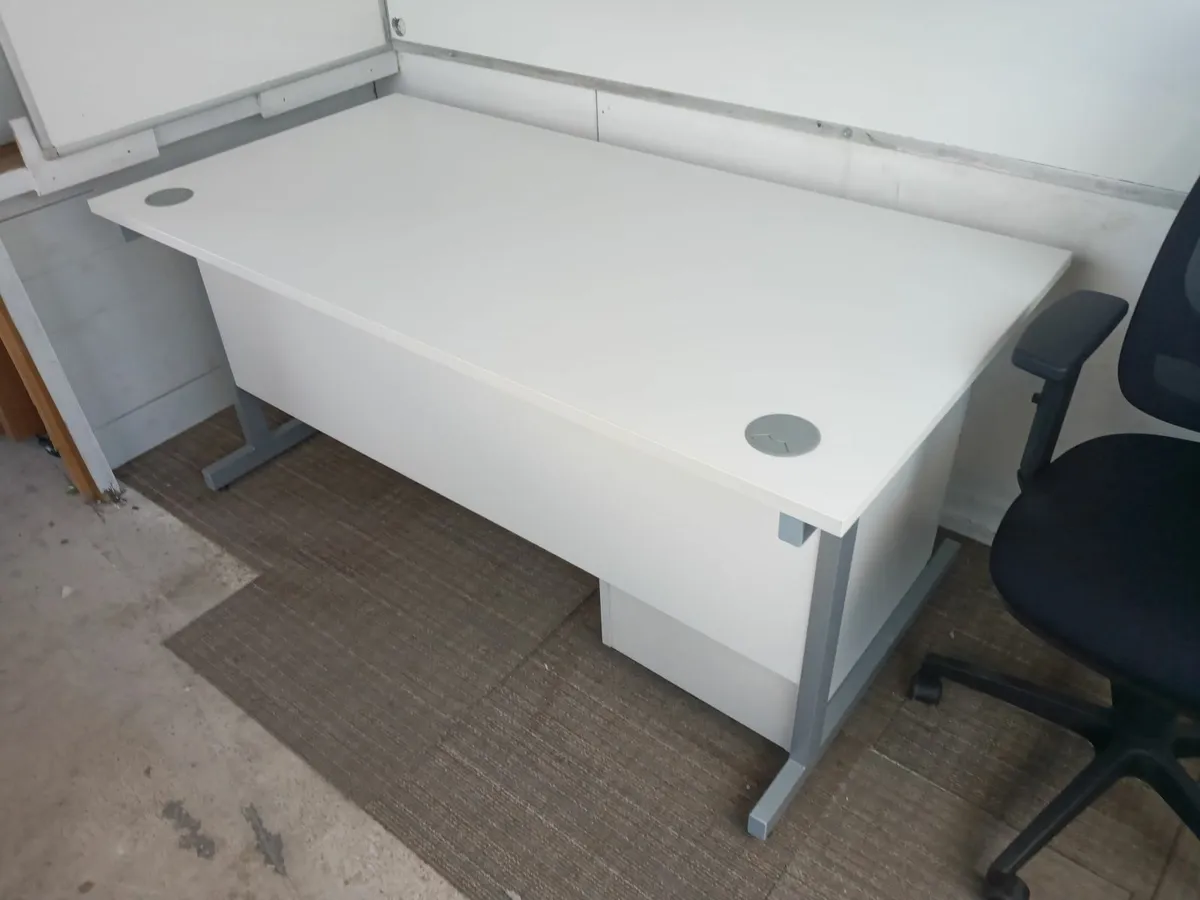 Delivery - Office Desk with Pedestal of Drawers - Image 3