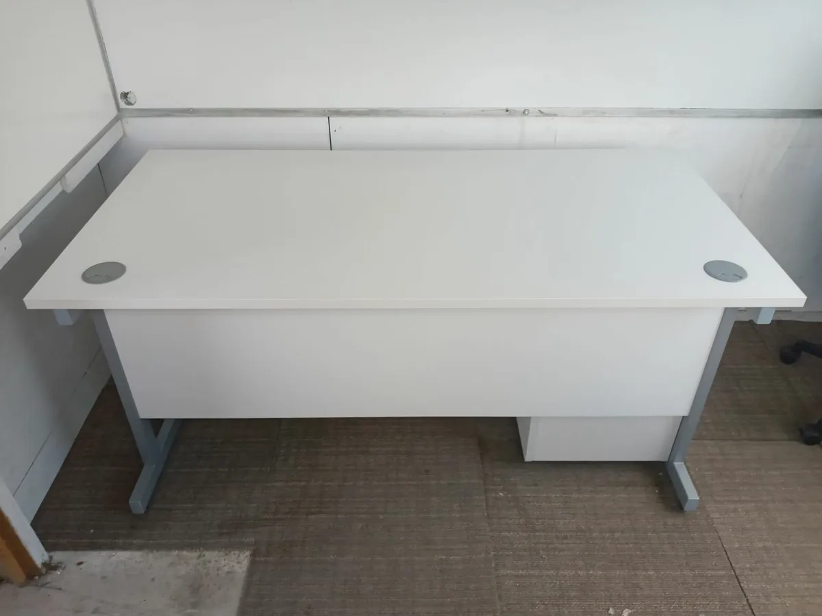 Delivery - Office Desk with Pedestal of Drawers - Image 4