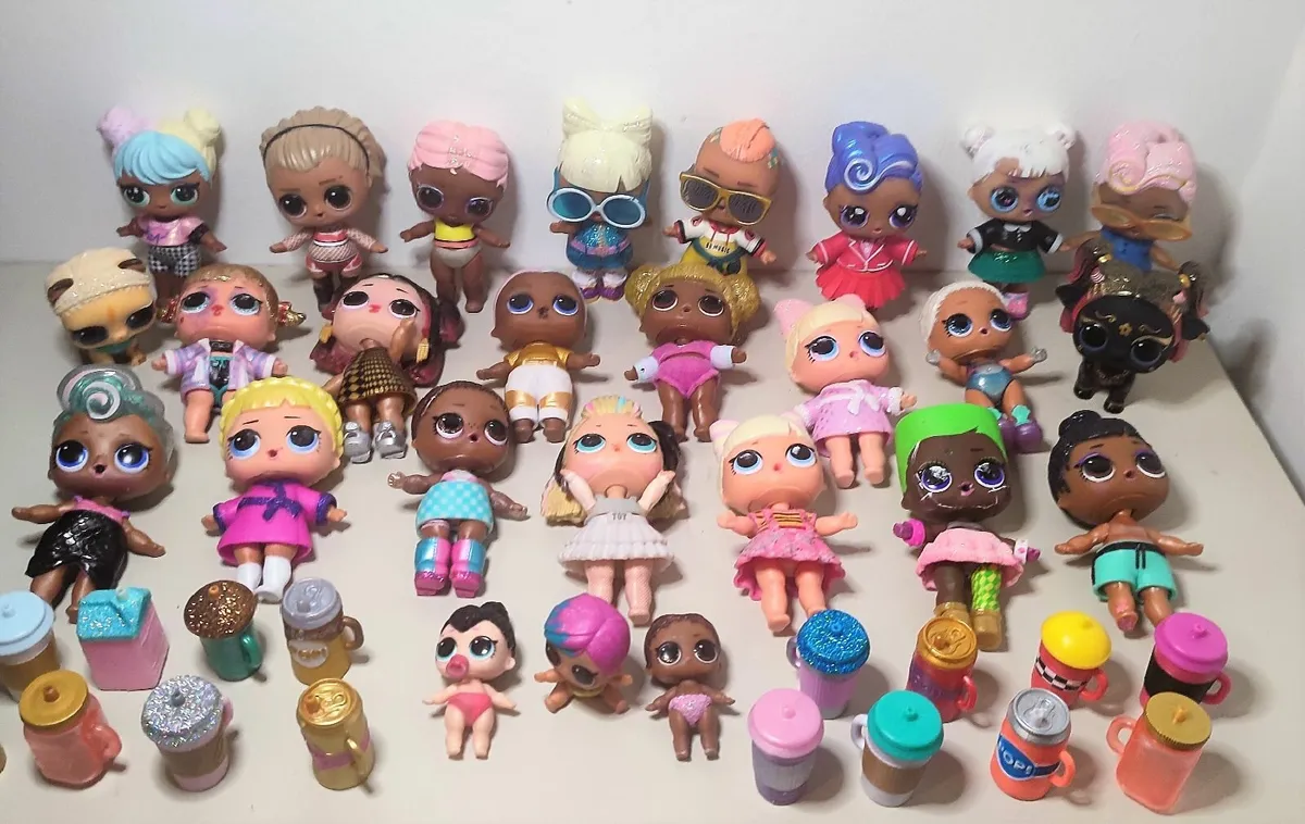 Lol Minis Huge Collection with Drinks Containers - Image 1