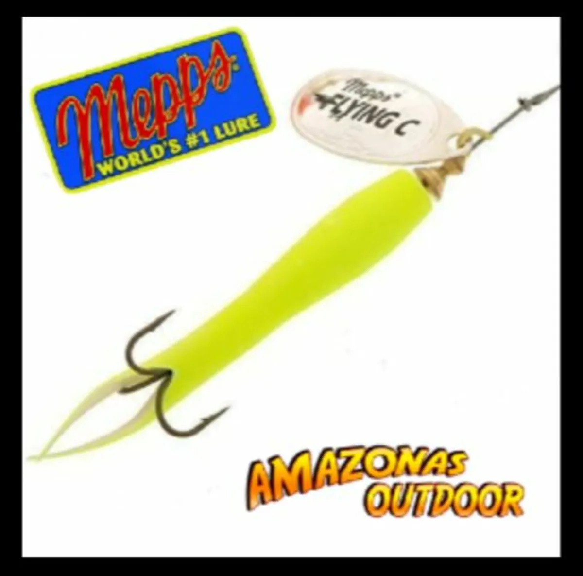 Mepps Flying C spinner yellow