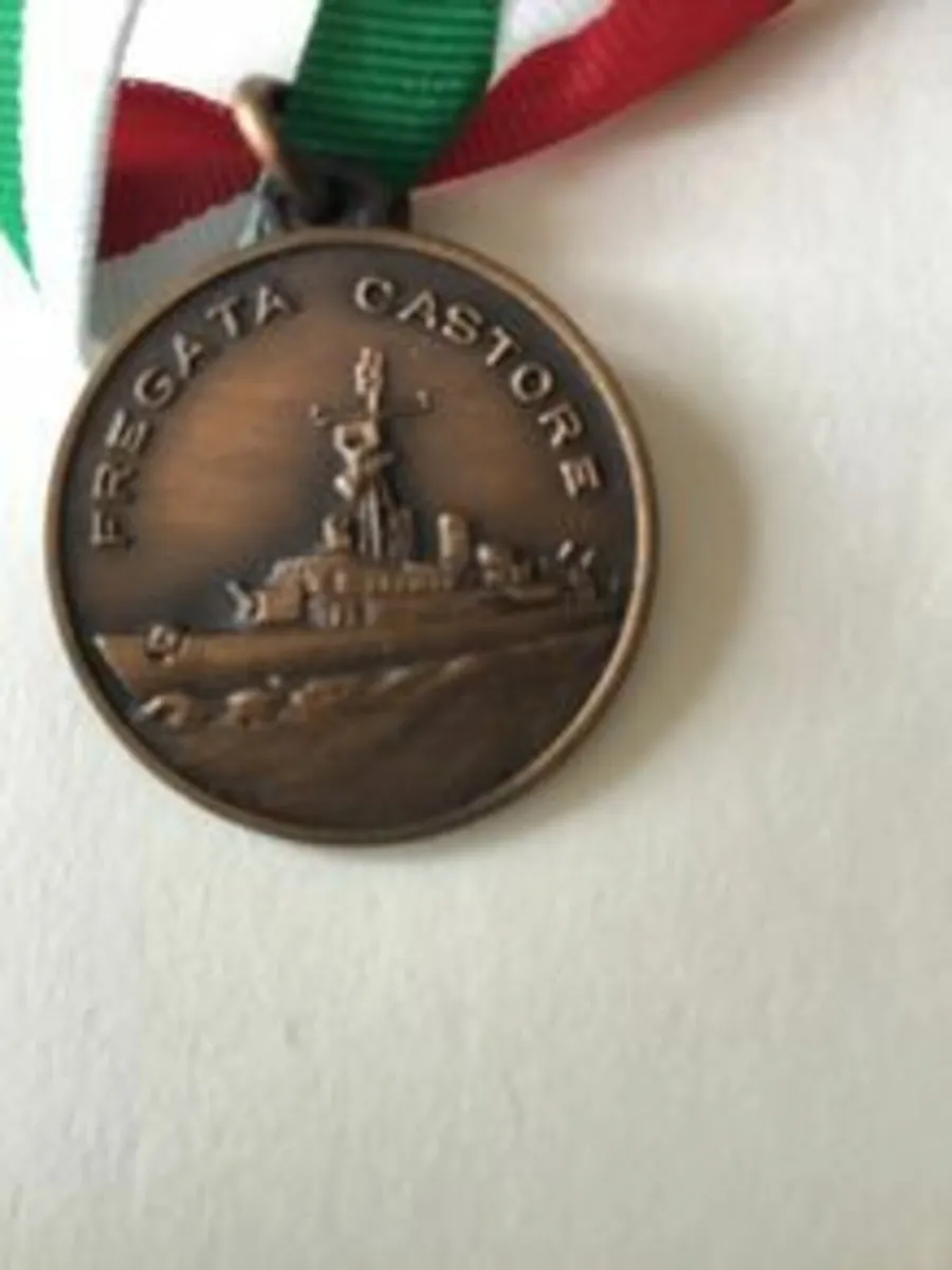 Italian Navy Medal - Naval Frigate Castore