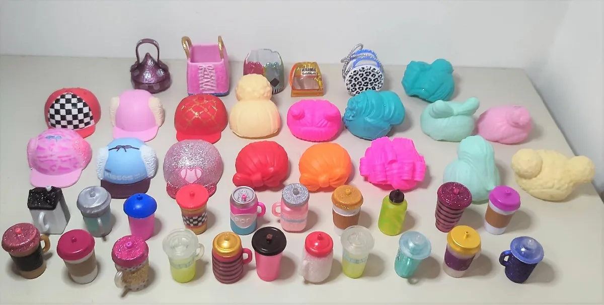 Lol Omg Spare Bags Bottles Wigs etc used condition - Image 1