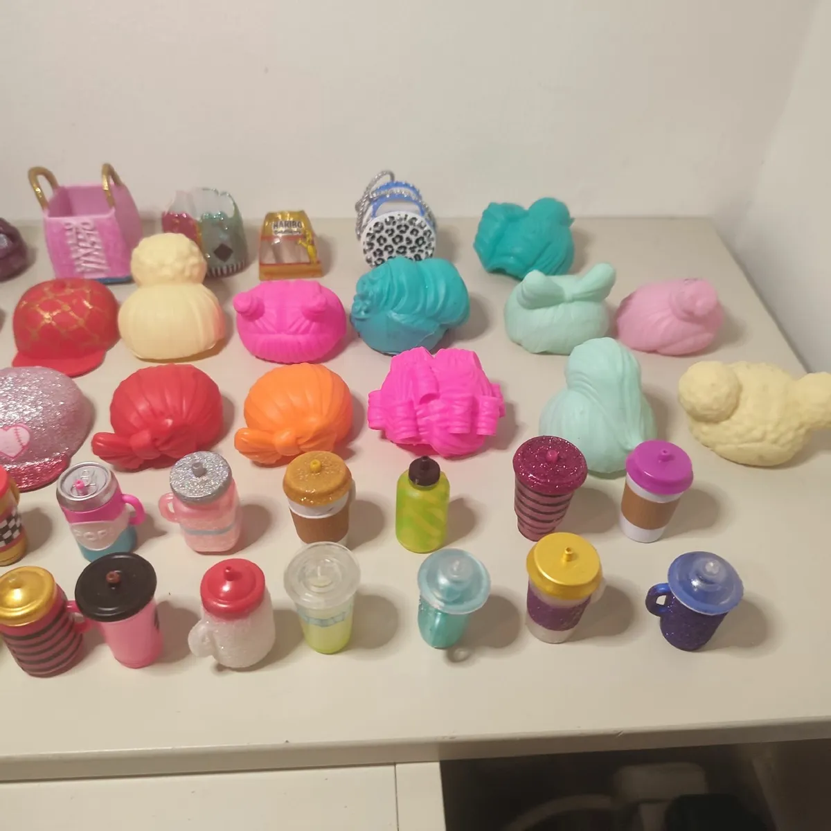 Lol Omg Spare Bags Bottles Wigs etc used condition - Image 2