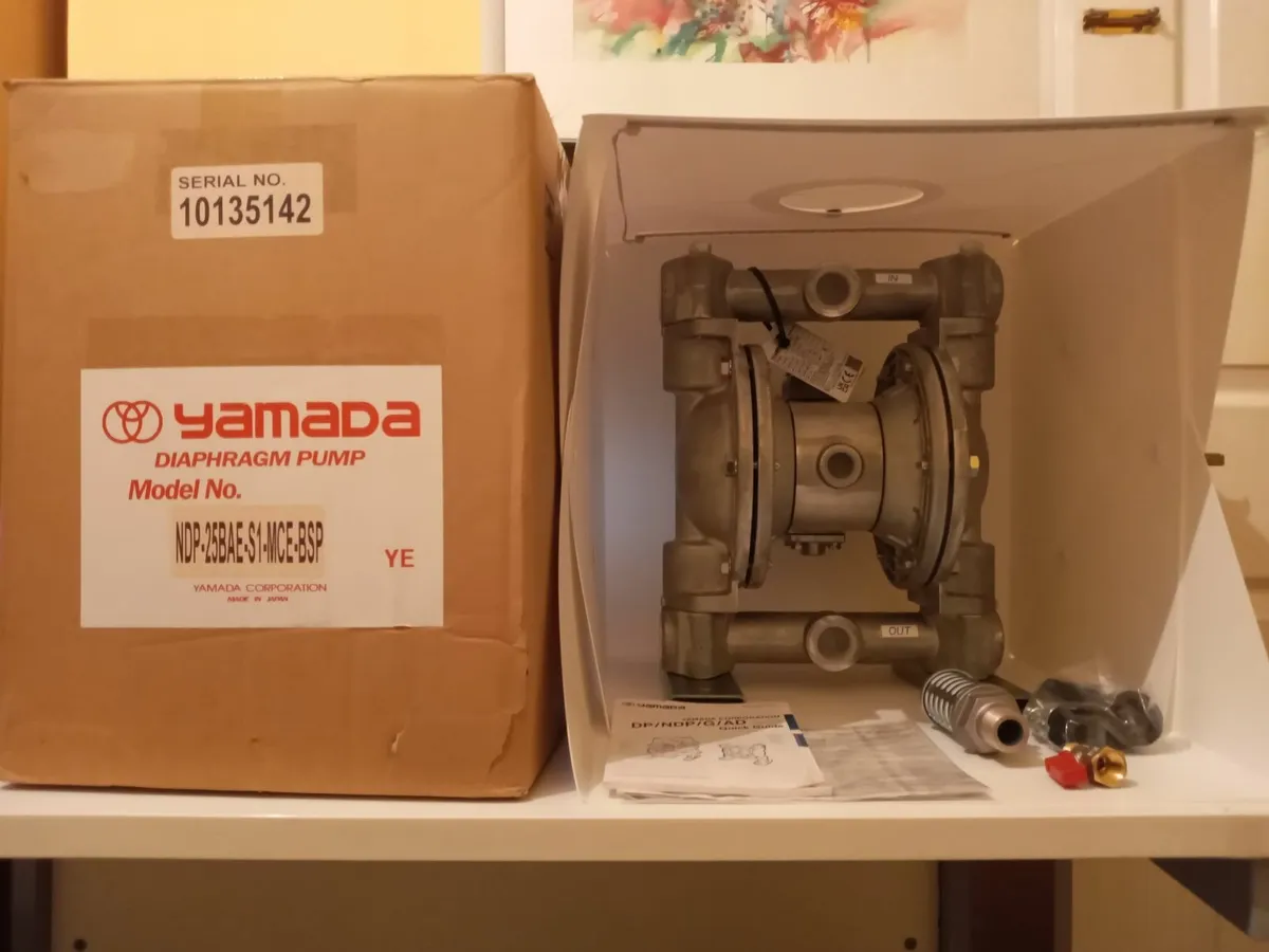 Delivery - New Yamada Diaphragm Pump NDP-25BAE-S1 - Image 2