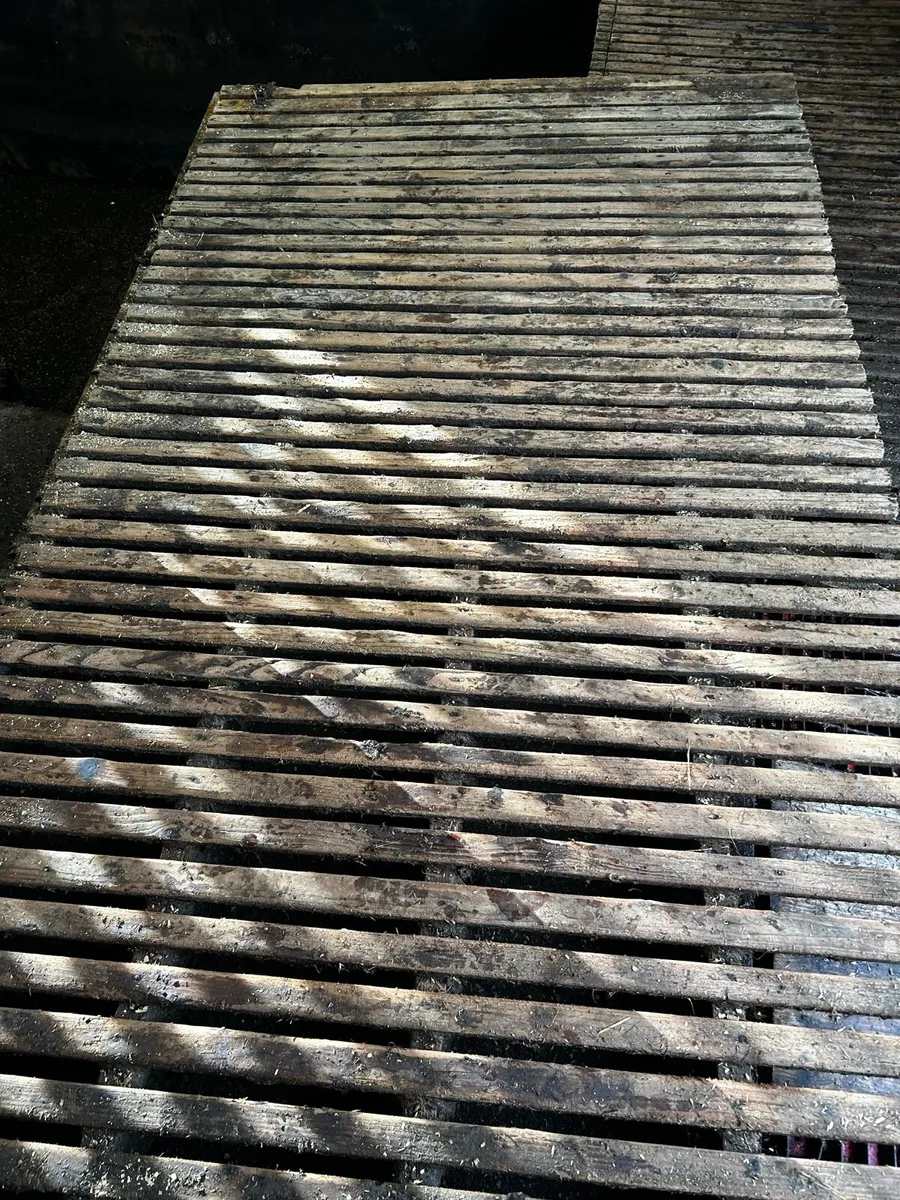 Wooden sheep slats - Image 1