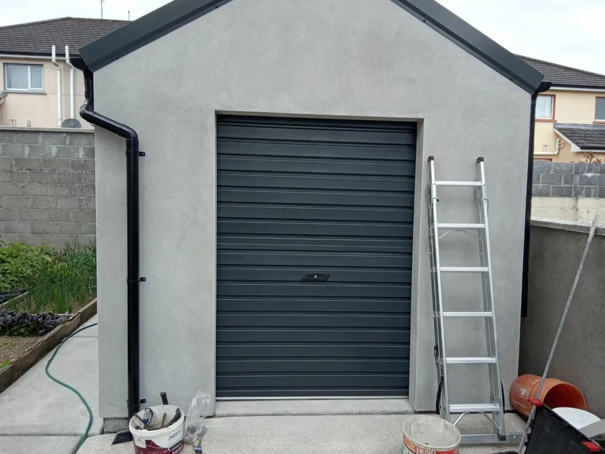 roller  garage  door  anthracite  colour - Image 1