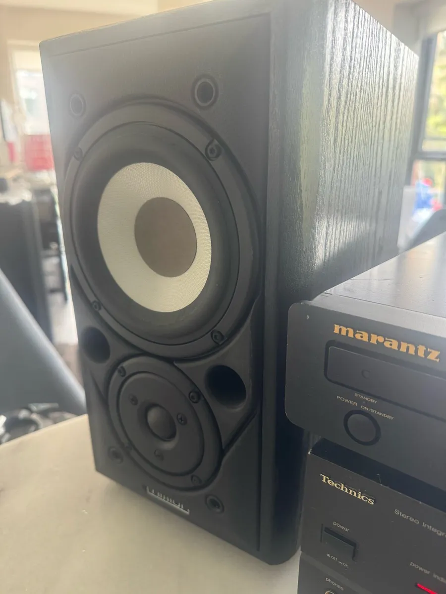 Technics Amp + CD player + Mission Speakers - Image 1