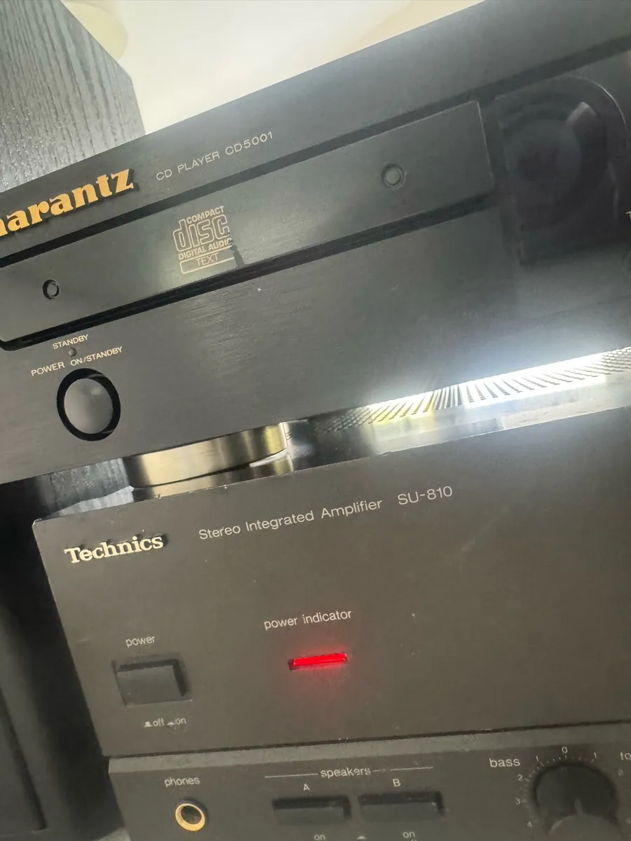 Technics Amp + CD player + Mission Speakers - Image 2