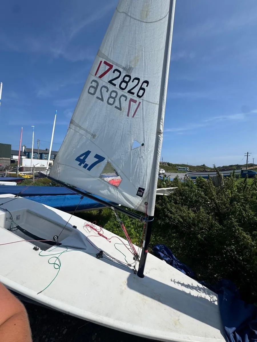 Laser dinghy & road trailer - Image 2