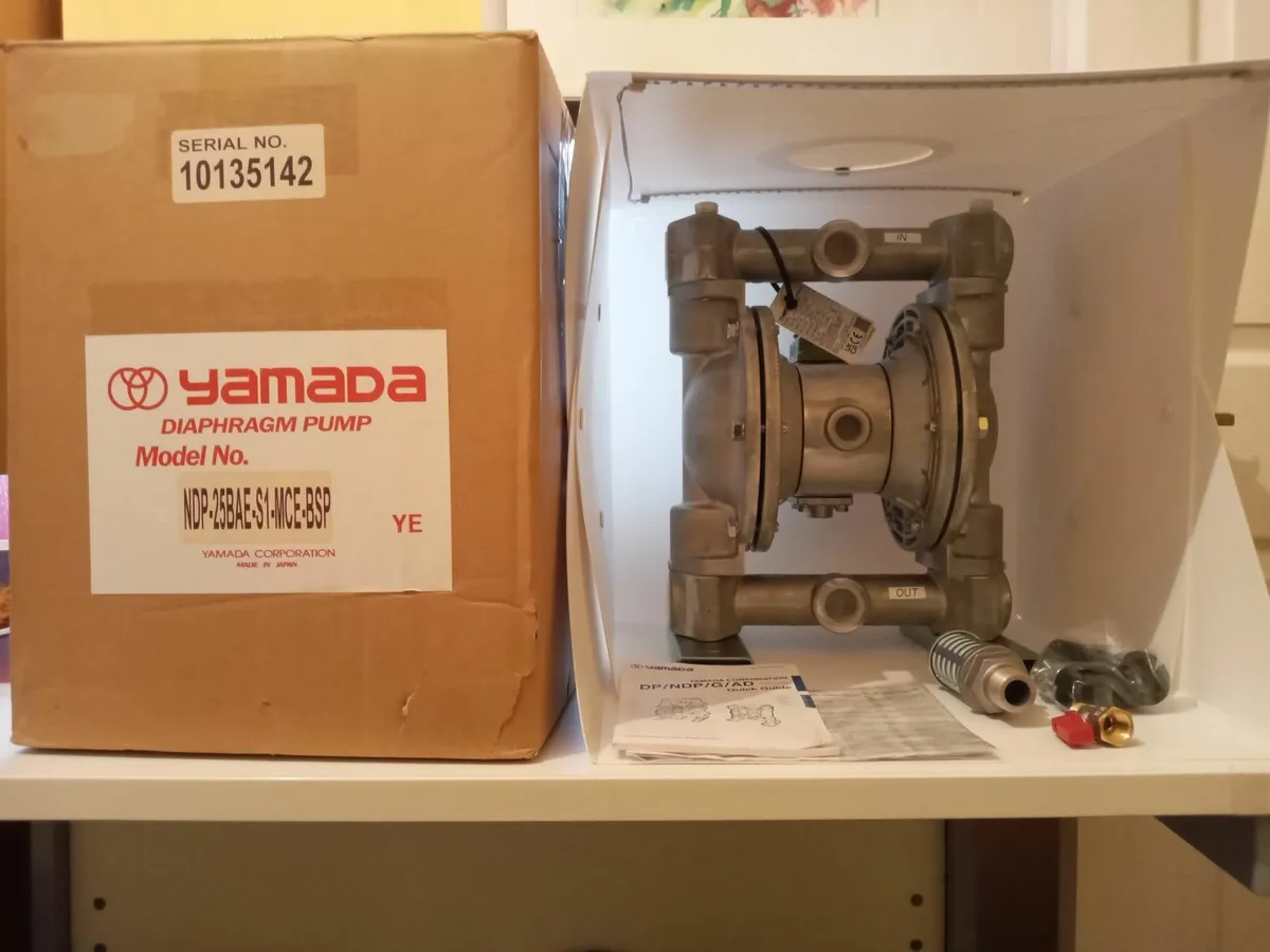 Delivery - New Yamada Diaphragm Pump NDP-25BAE-S1 - Image 2