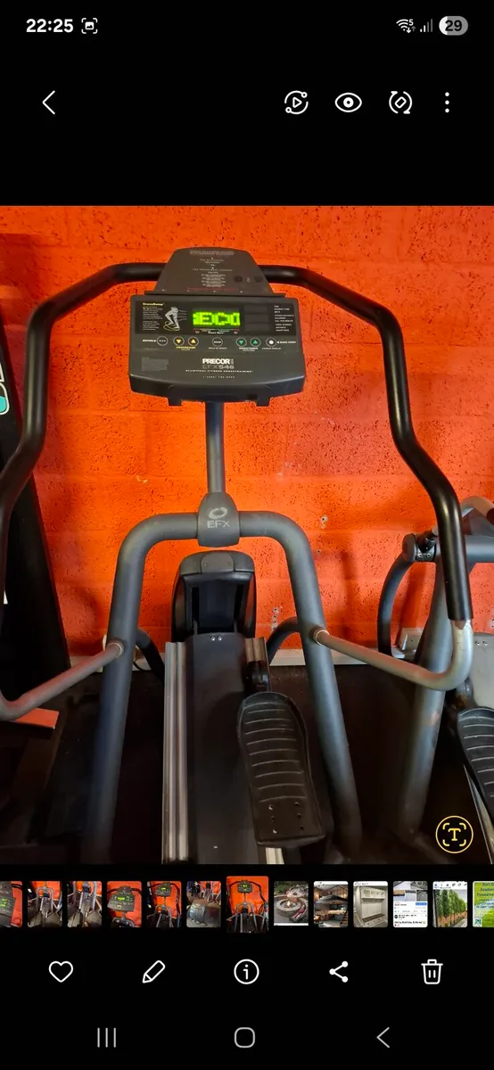 Precor efx546 crossramp strider crosstrainer - Image 1