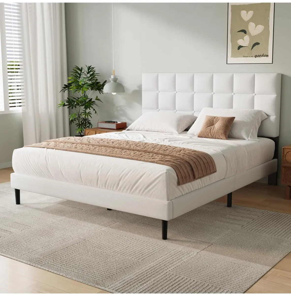 Small Double Bed Frame - Image 1