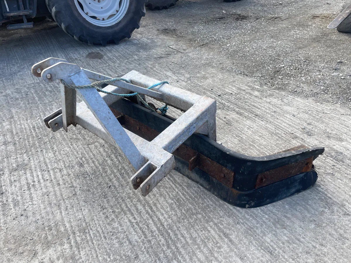 6FT Galvanised Yardscraper - Image 1