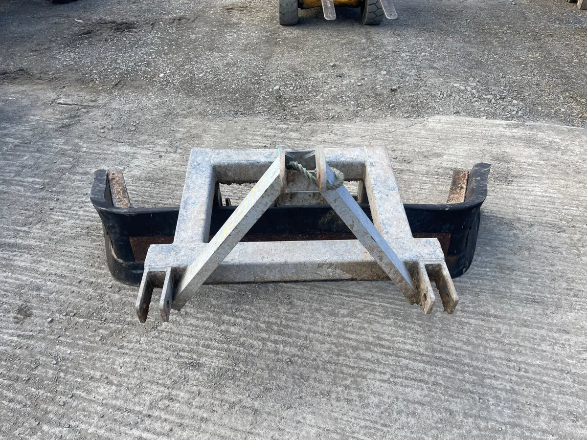 6FT Galvanised Yardscraper - Image 2