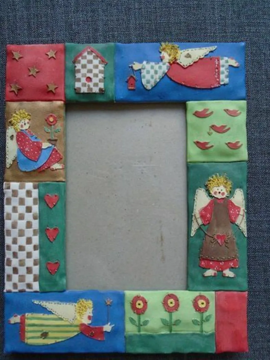Angel picture frame, Photo frame, Home decor - Image 1