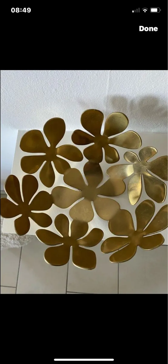 Vintage Brass Fruit Bowl - Image 4