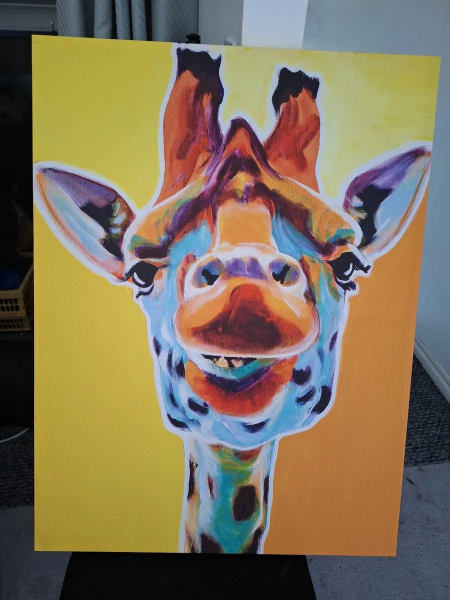 Giraffe Canvas