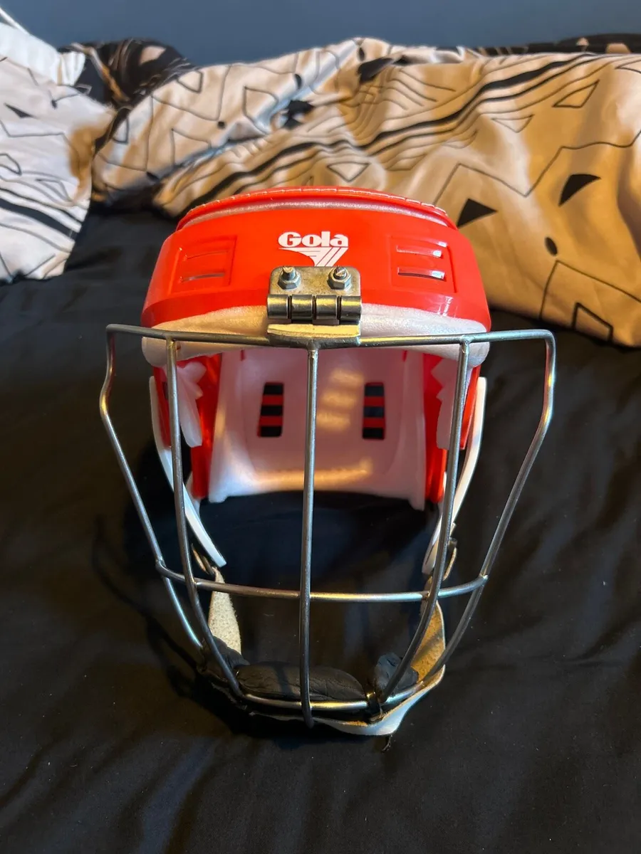 old style gola hurling helmet - Image 1