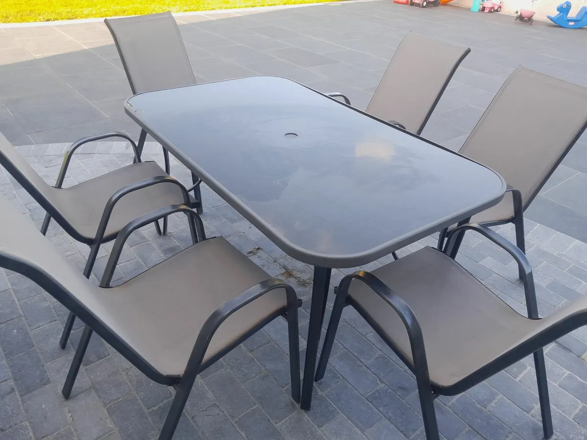 Outdoor Table & Chairs - Image 1