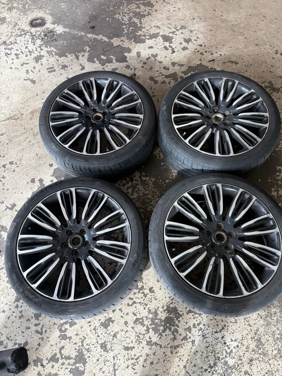 22” rover rover alloys - Image 1