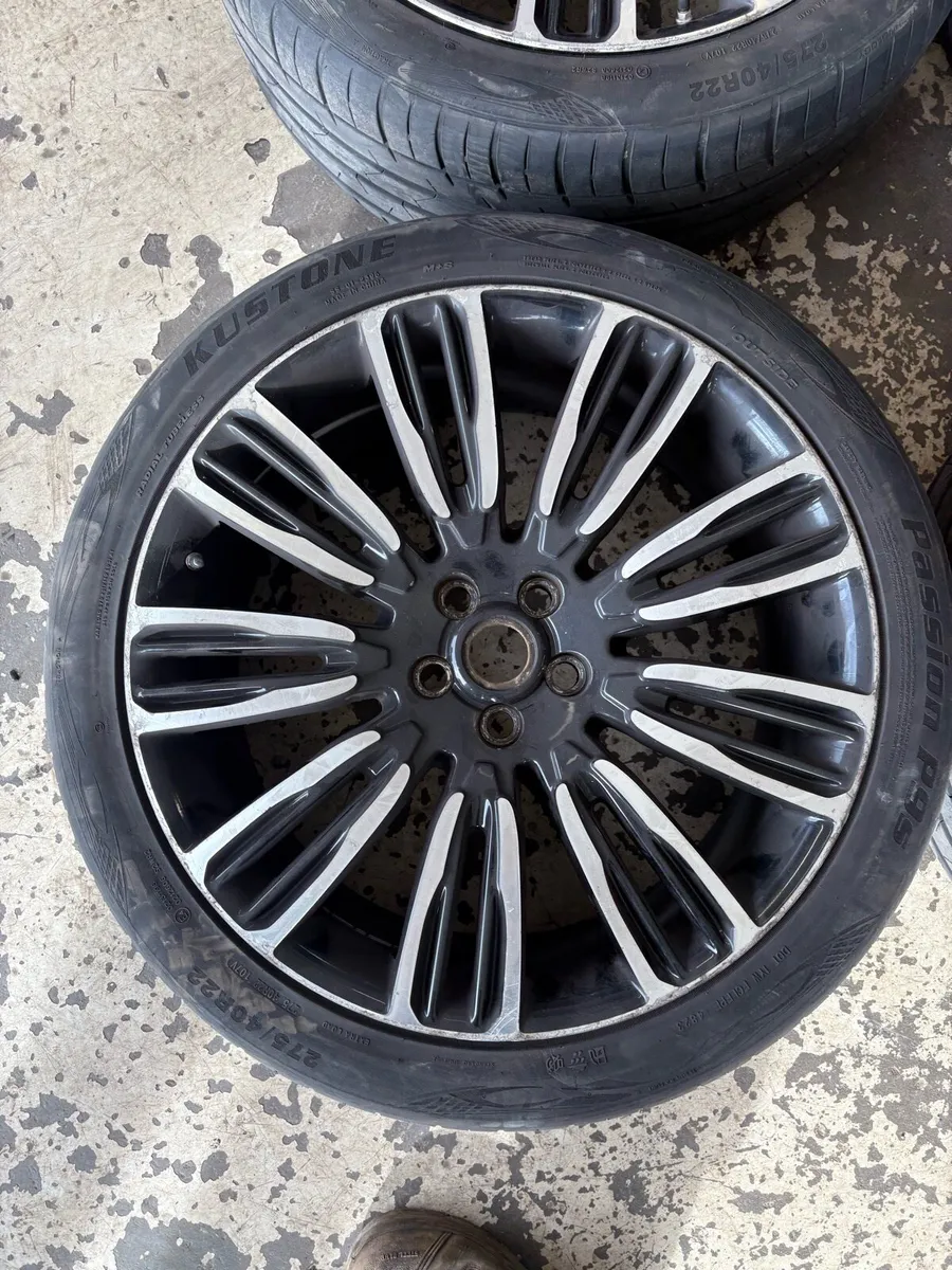22” rover rover alloys - Image 3