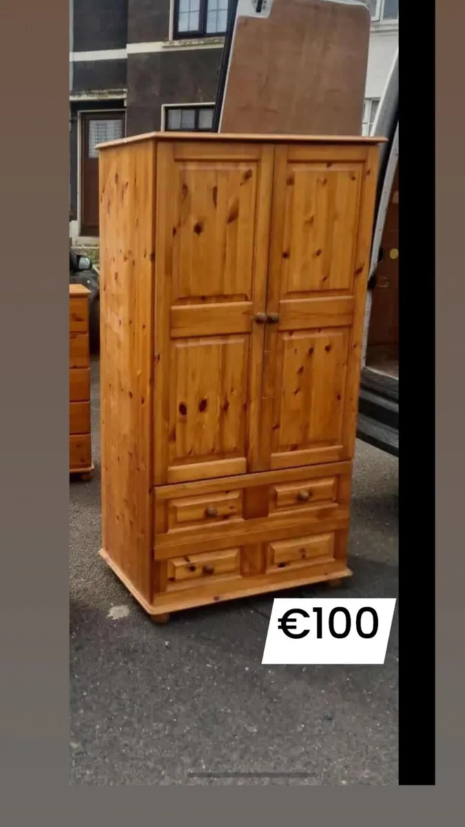 4 wooden wardrobe for sale €80/100€ - Image 2