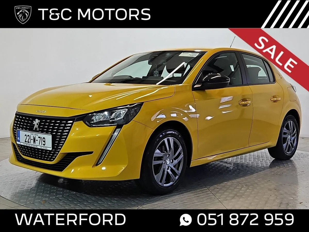 Peugeot 208 Active 1.2 Petrol  Rear Parking Senso - Image 1