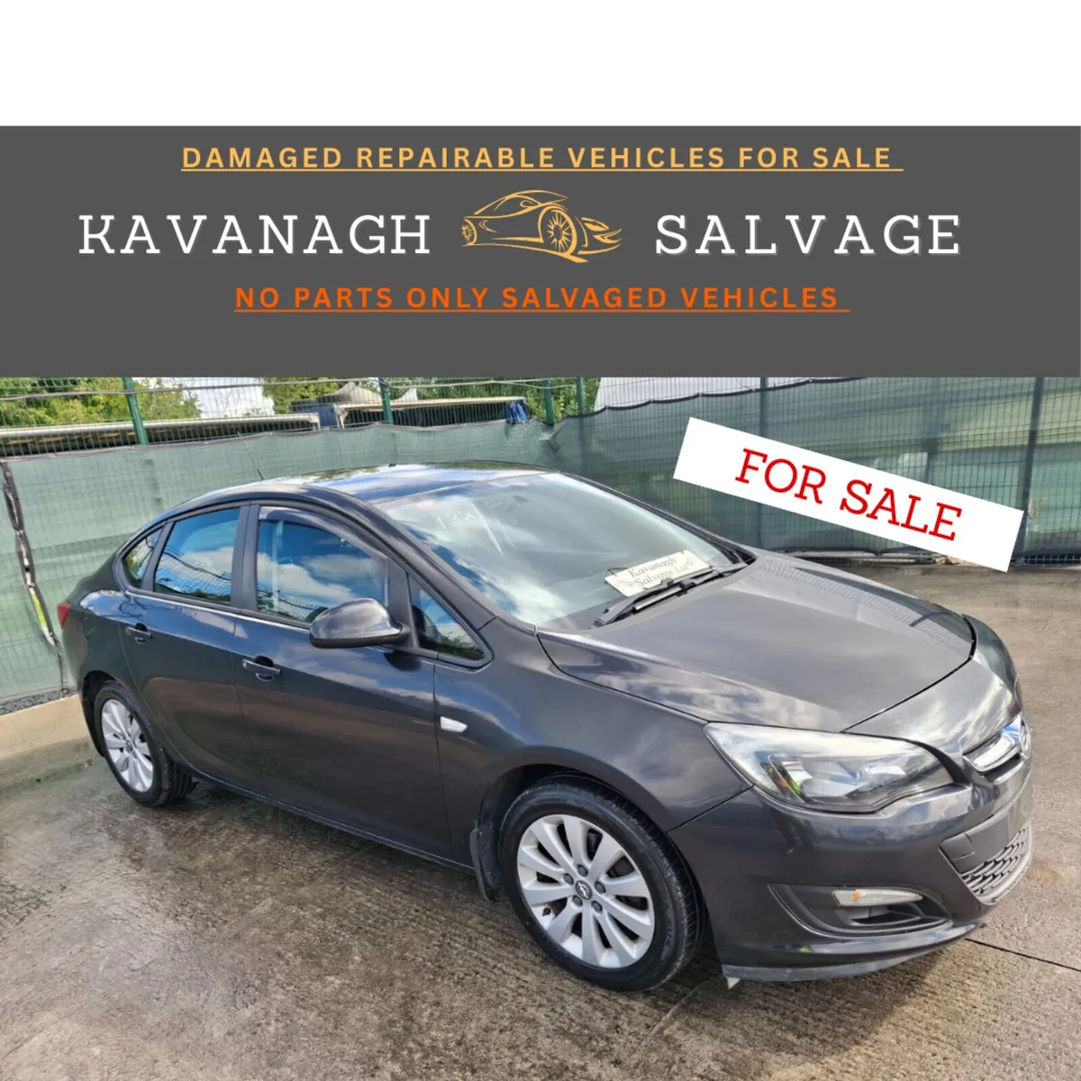 2014 Opel Astra  1.7 Diesel light damage - Image 1