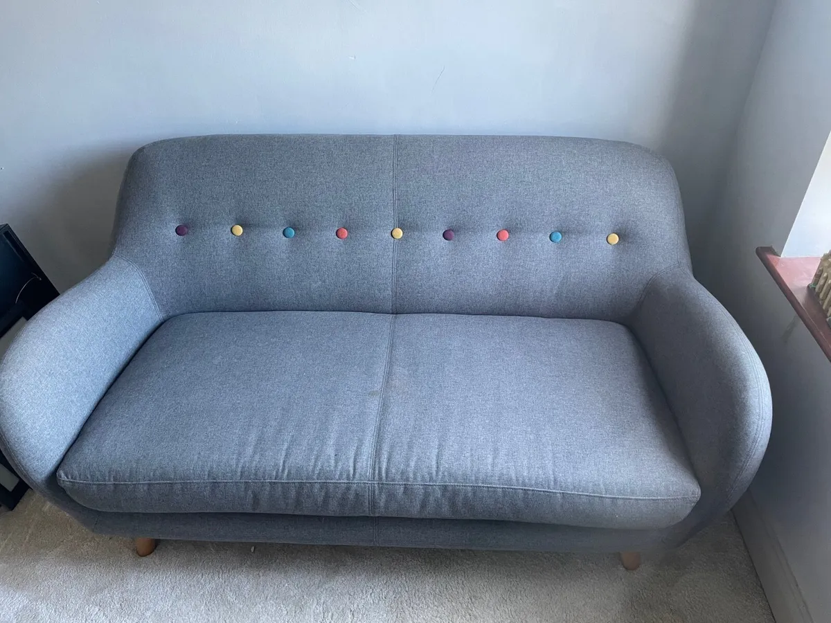Compact 2 seater sofa - Image 3
