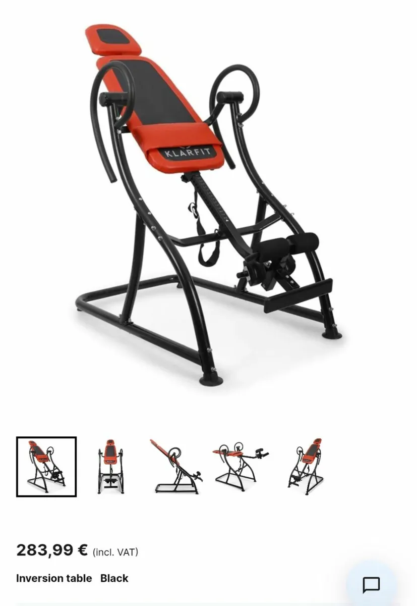 Inversion gym bench KLARFIT - Image 1